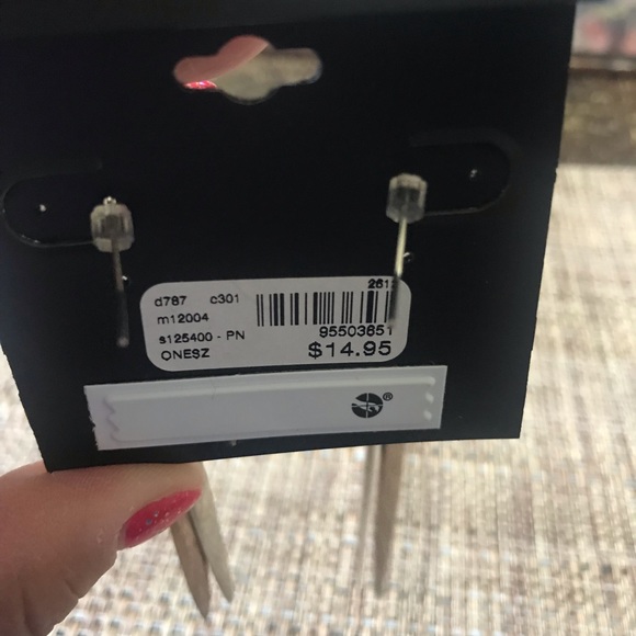 New! Mixed Metal Earrings - Picture 4 of 4